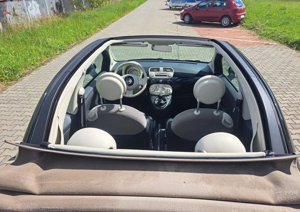 Fiat 500 cena 20900 przebieg: 159000, rok produkcji 2011 z Płoty małe 562